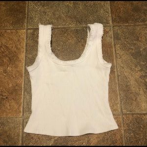 Urban Outfitters white tank top. **DONATING 9/17**
